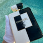 Chanel Black & White Acrylic Plexiglass Perfume Bottle Minaudière