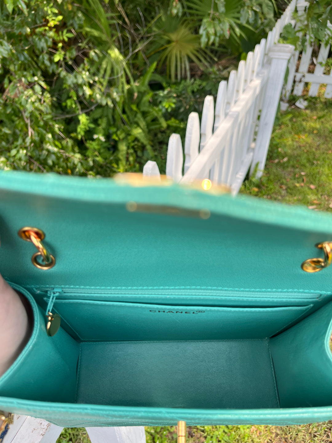 Chanel Vintage Tiffany Caviar Top Handle