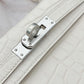 Hermes Mini Sellier Nata Boreal Satin Matte Alligator Kelly 20