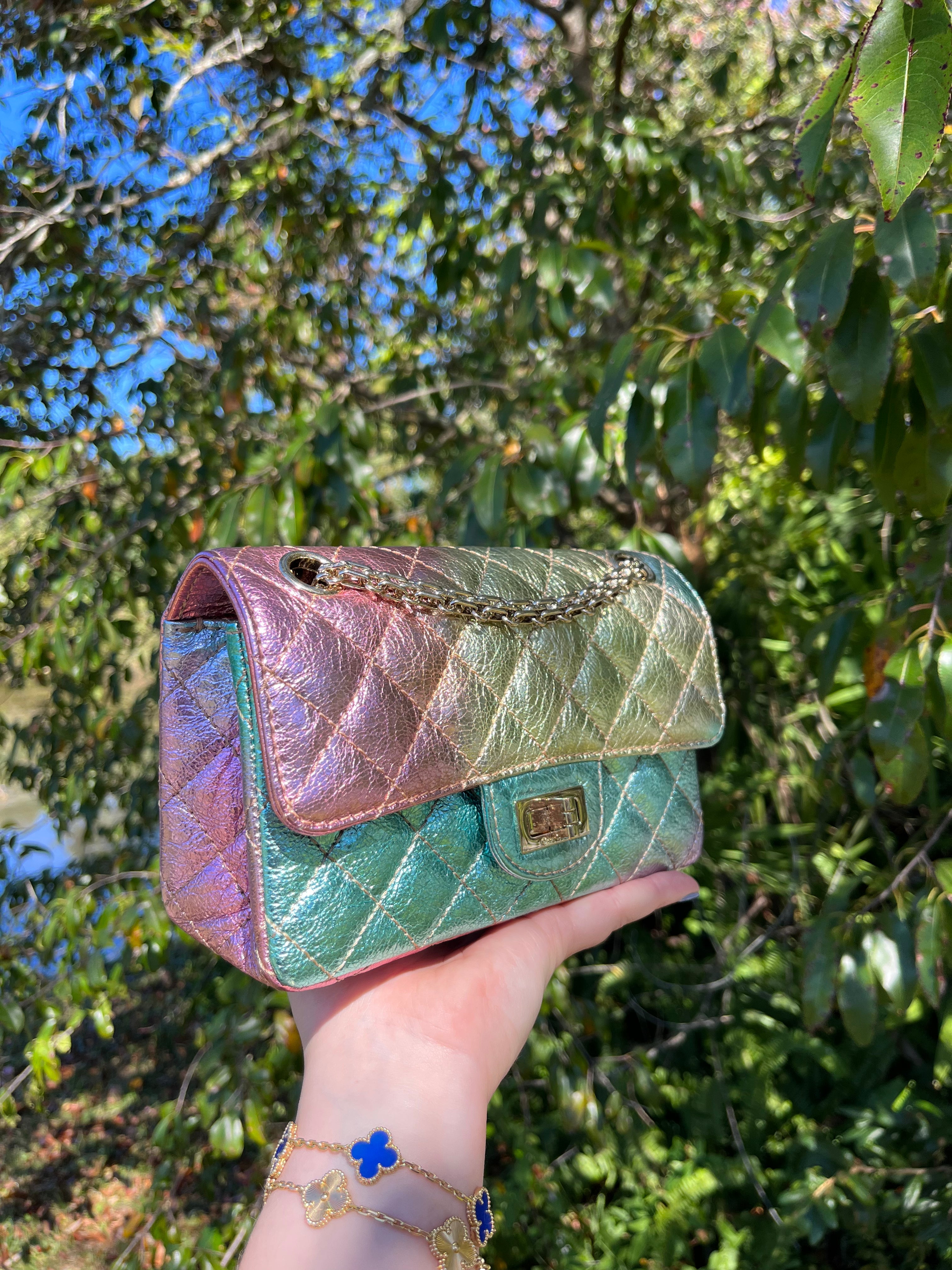 美品 CHANEL バレッタ レインボー 97P ヴィンテージ 虹色 美品 CHANEL バレッタ レインボー 97P ヴィンテージ 虹色