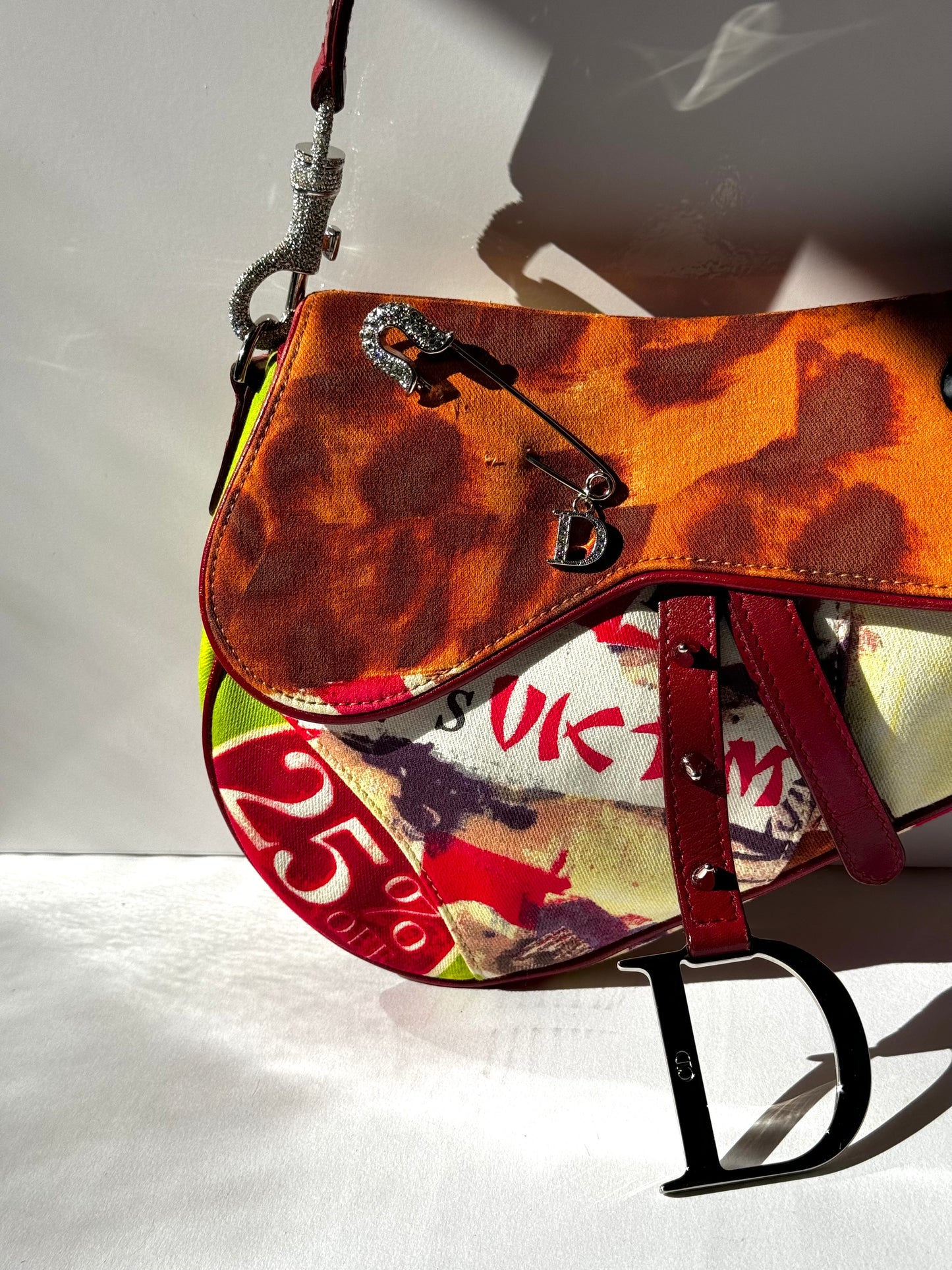 Christian Dior 2003 Limited Edition Victim Saddle Bag
