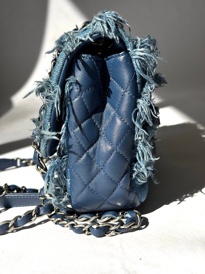 Chanel Medium Denim Paris Dubai Flap Bag