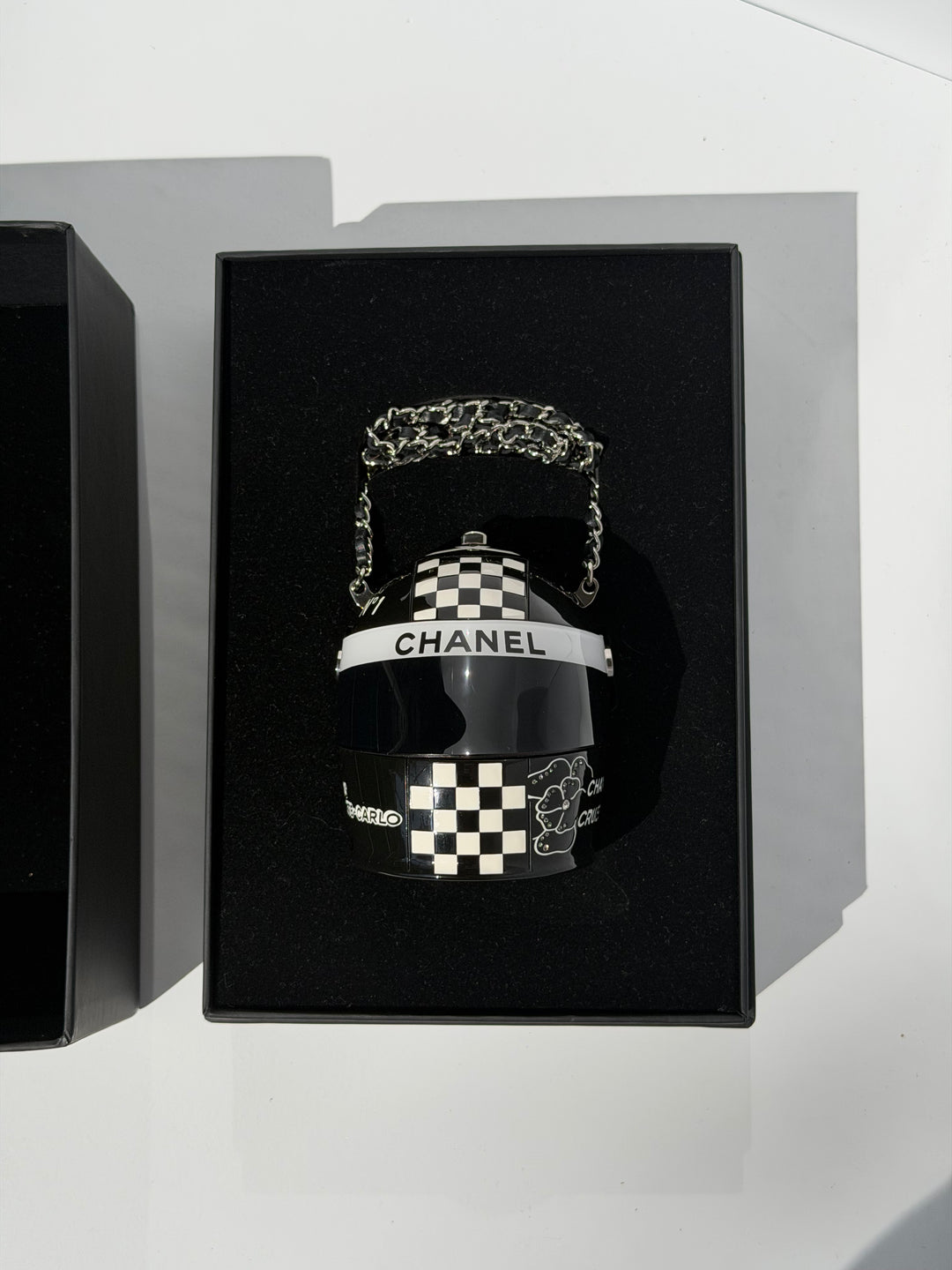 Chanel 2023 Monte Carlo Helmet Minaudiere