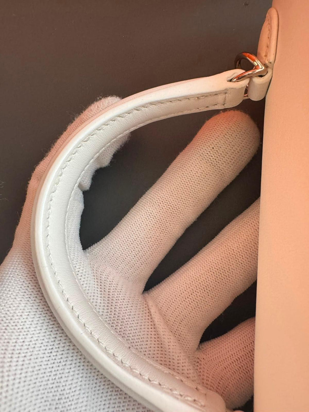 Hermès Mini Kelly Picnic Wicker New White Palladium Hardware 2020