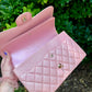 Chanel 19S Pink Iridescent Jumbo Caviar Double Flap Bag