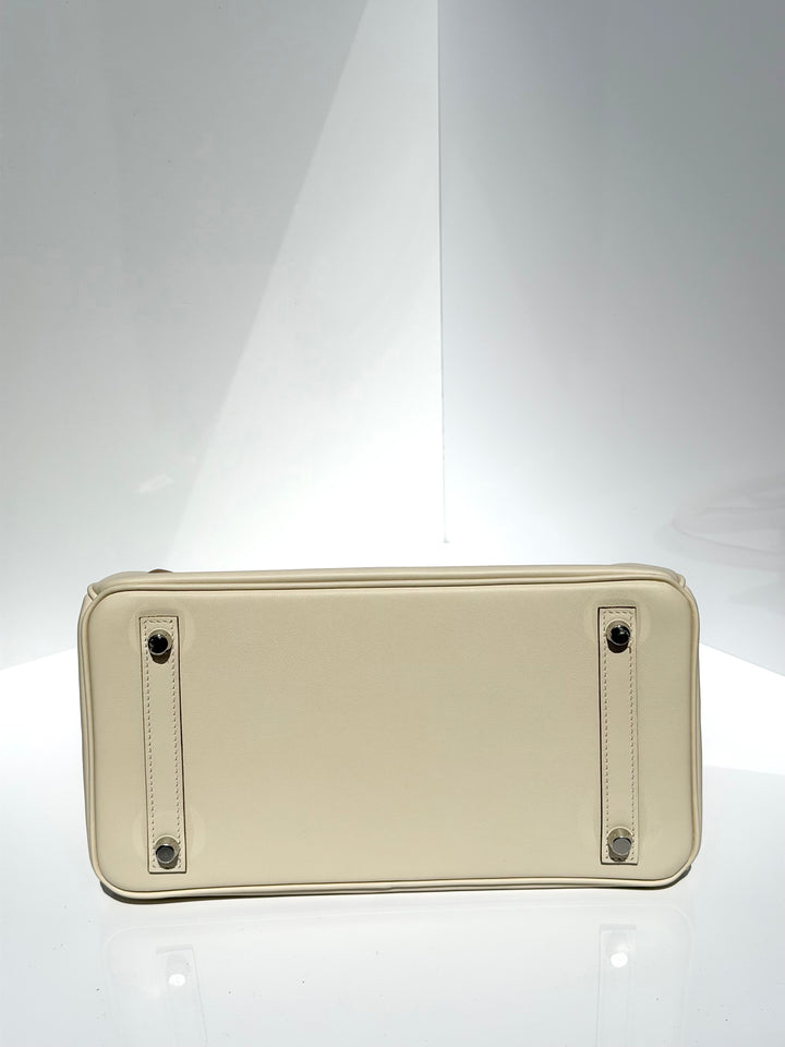 Hermès Birkin 30 Colormatic Swift Nata Palladium Hardware