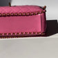 Chanel 1995 Jumbo Barbie Pink Chain Around Flap Bag