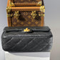 Chanel Black Medium Caviar Sweetheart Crush Flap Bag