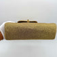 Chanel RARE 1998 Gold Silk Woven Small Kelly