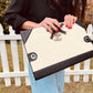 CHANEL CAVIAR LEATHER PORTFOLIO CLUTCH BAG