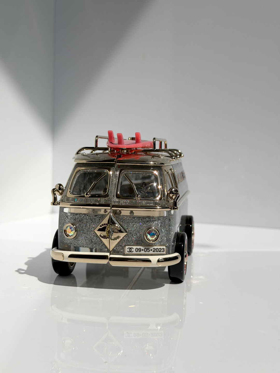 Chanel Hollywood Caravan Minaudière Multicolor Light Gold Hardware 2024