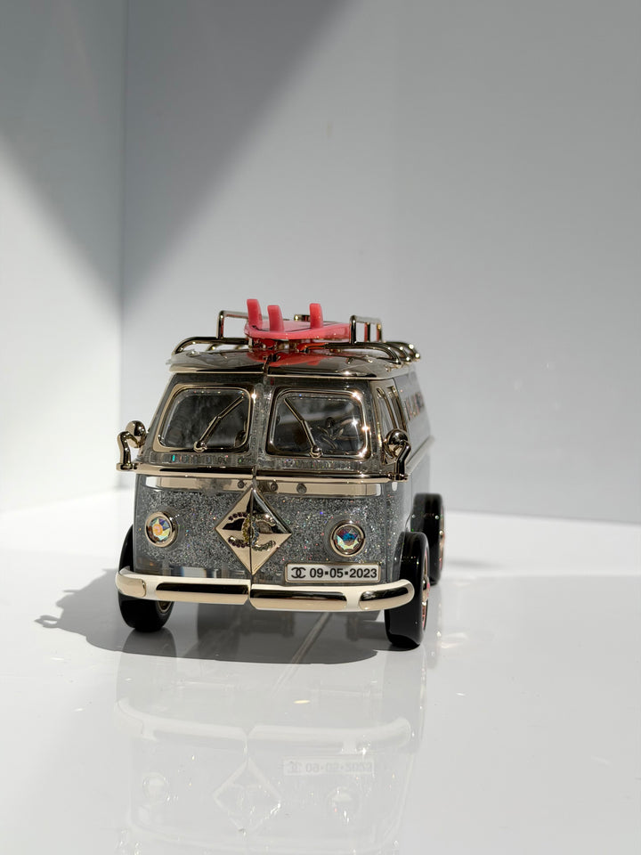 Chanel Hollywood Caravan Minaudière Multicolor Light Gold Hardware 2024