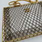 Chanel Spring 1997 Rare Gold Cage Shopping Tote