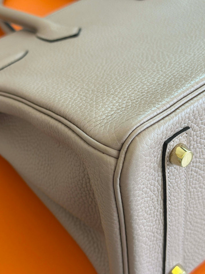 Hermès Birkin 30 Glycine Togo Gold Hardware