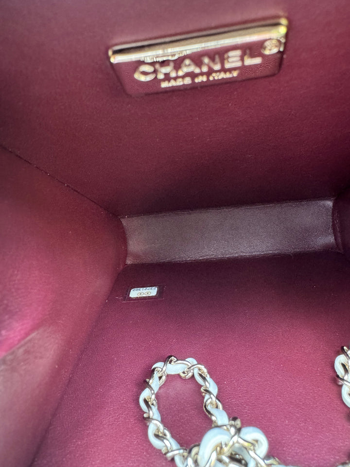 Chanel Coco in Ritz Key Card Minaudiere Embellished Lambskin