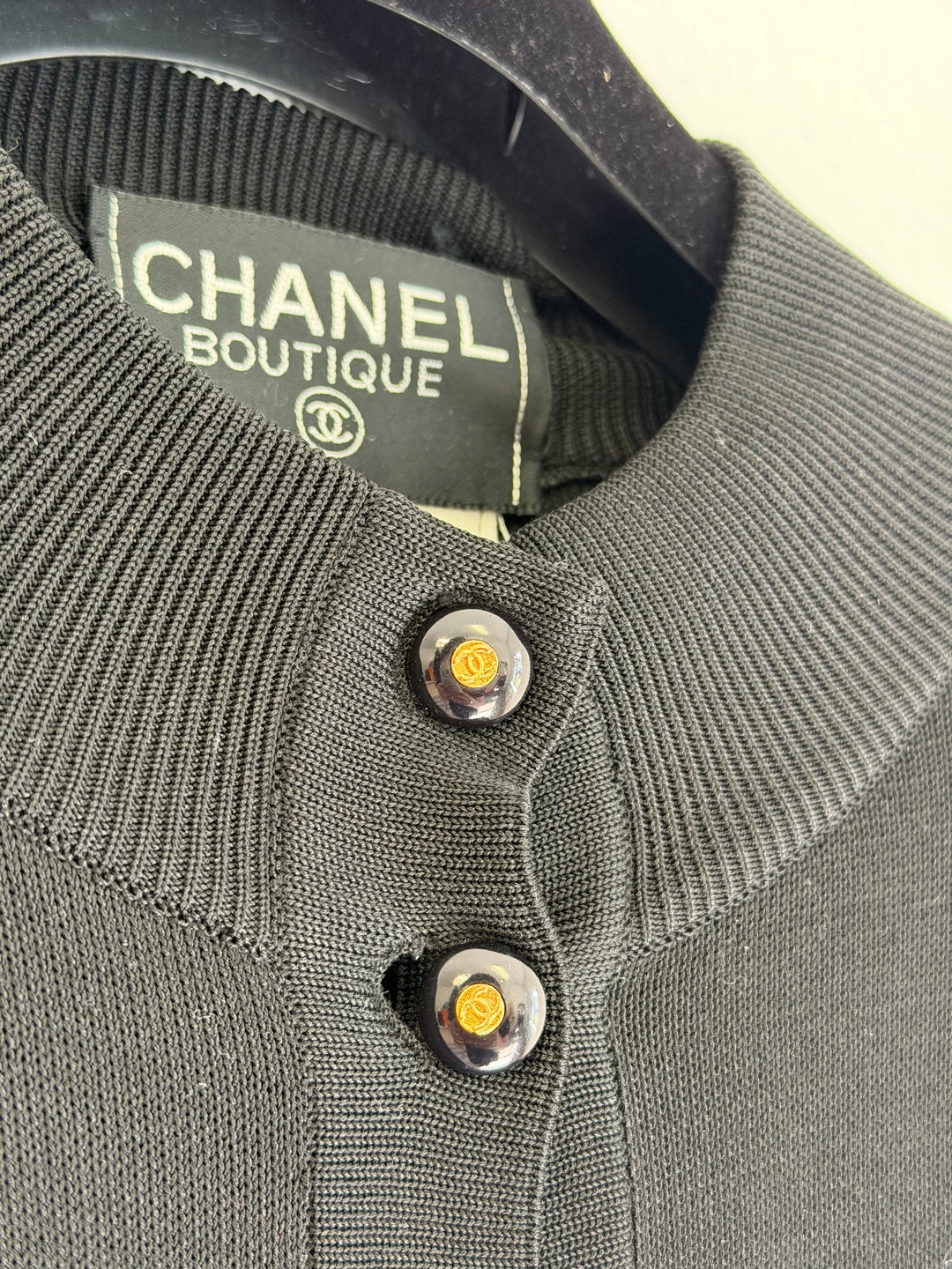 Chanel 1993 Black Vintage Jumpsuit