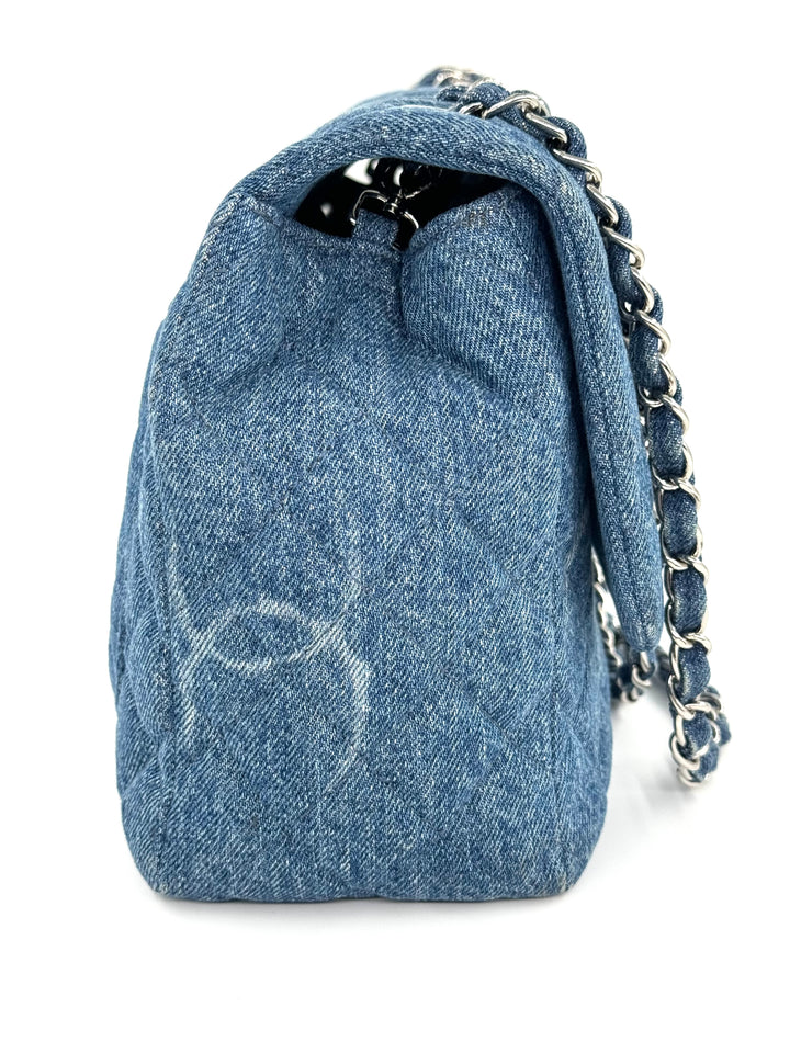 Chanel Jumbo Denim CC Flap Bag