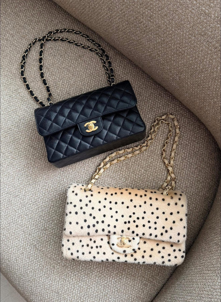 Chanel Medium Classic Flap Bag Brown Pony Hair Gold Hardware Métiers d’Art 2026
