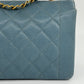 Chanel Baby Blue 24K Medium Caviar Diana Flap Bag