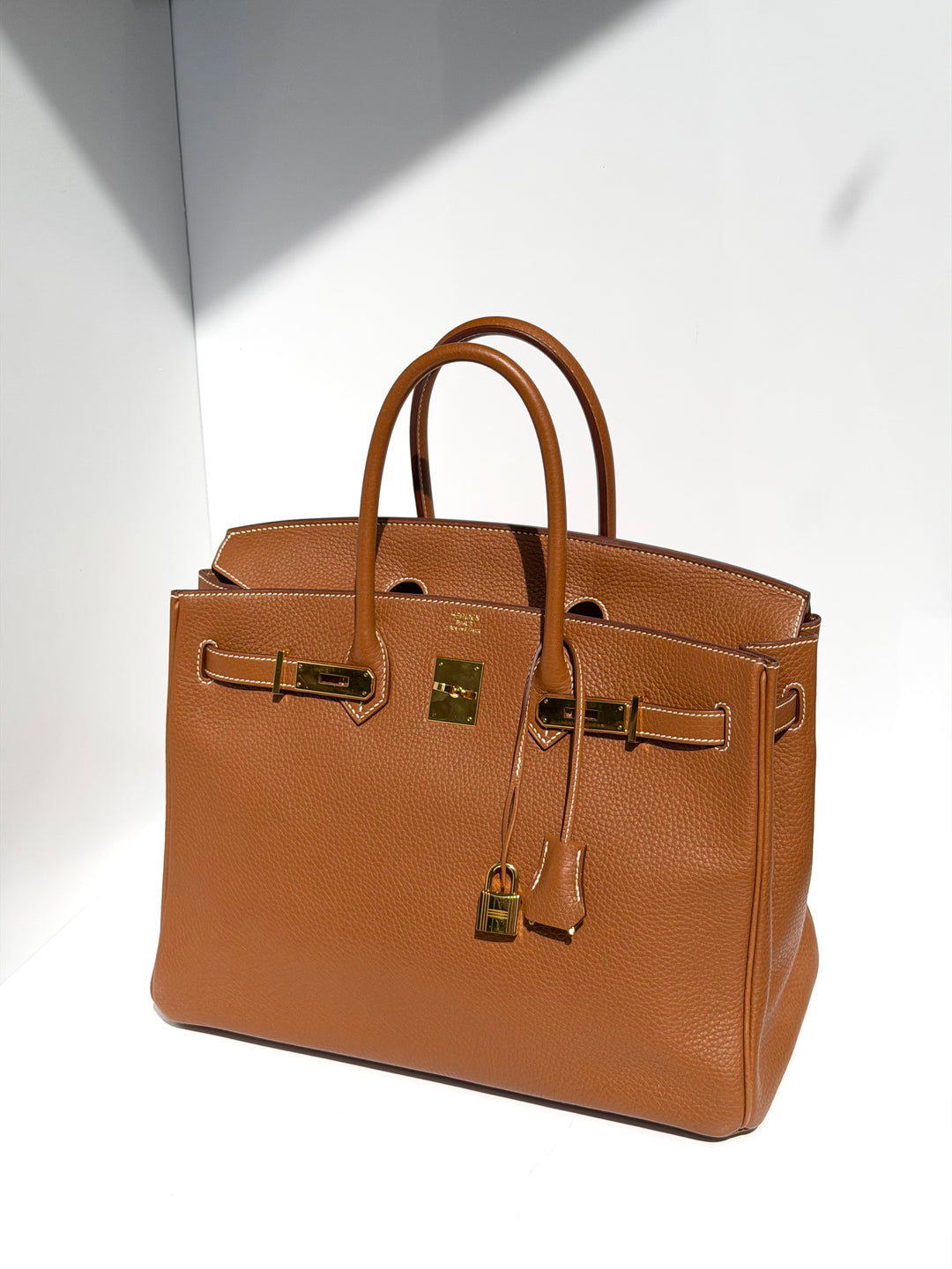 Hermès Birkin 35 Gold Gold Hardware 2015