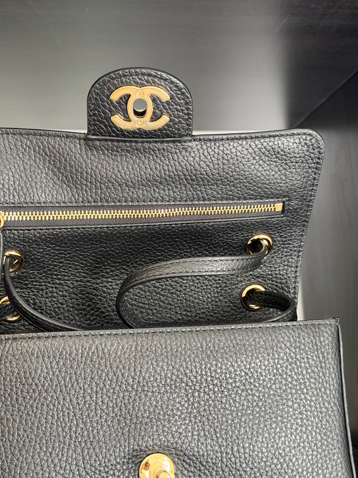 Chanel Mini Flap Bag Black Souplissimo Suede Calfskin Gold Tone Hardware 2026