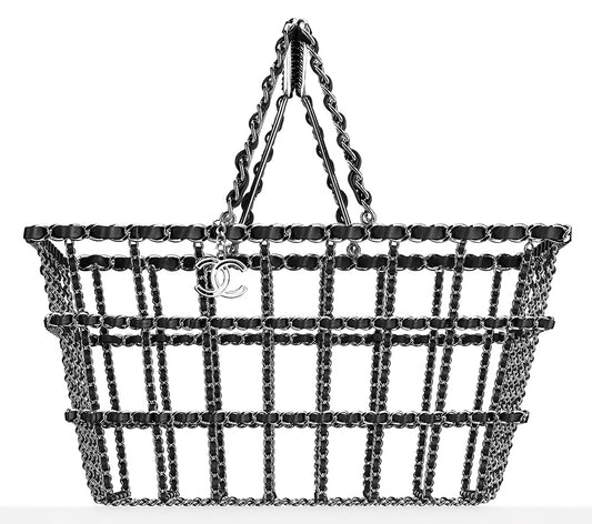 Chanel 2014 Large Supermarket Collectors Grocery Basket Minaudiere