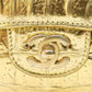 Chanel Metallic Gold Croc Embossed Medium Classic Flap Bag