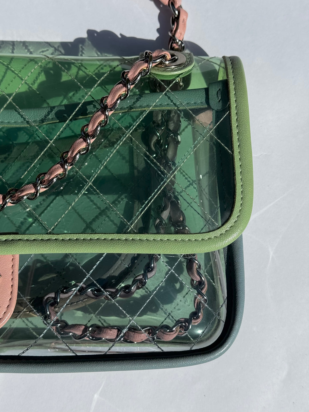 Chanel Coco Splash Medium PVC Lambskin Flap Bag