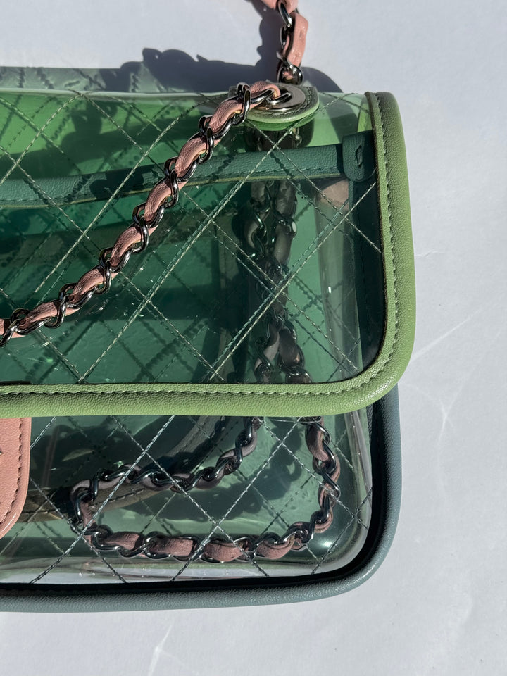 Chanel Coco Splash Medium PVC Lambskin Flap Bag