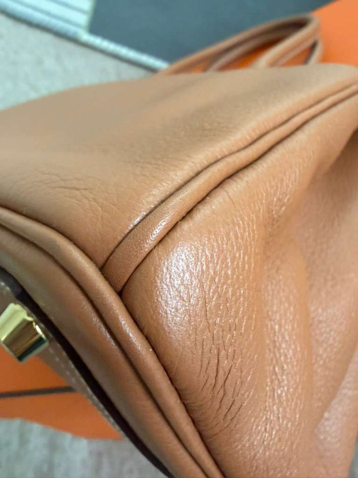 Hermès Birkin 30 Gold Togo Gold Hardware