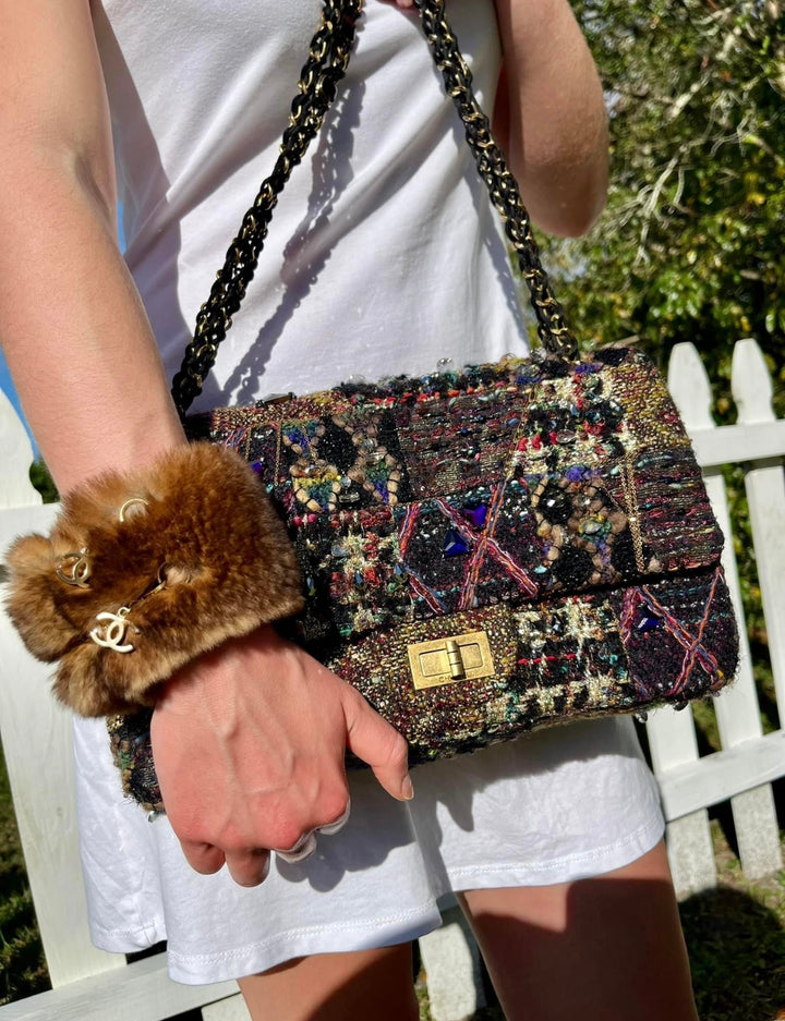 Chanel Tweed Paris/Byzance Limited Edition 2.55 Reissue Flap Bag
