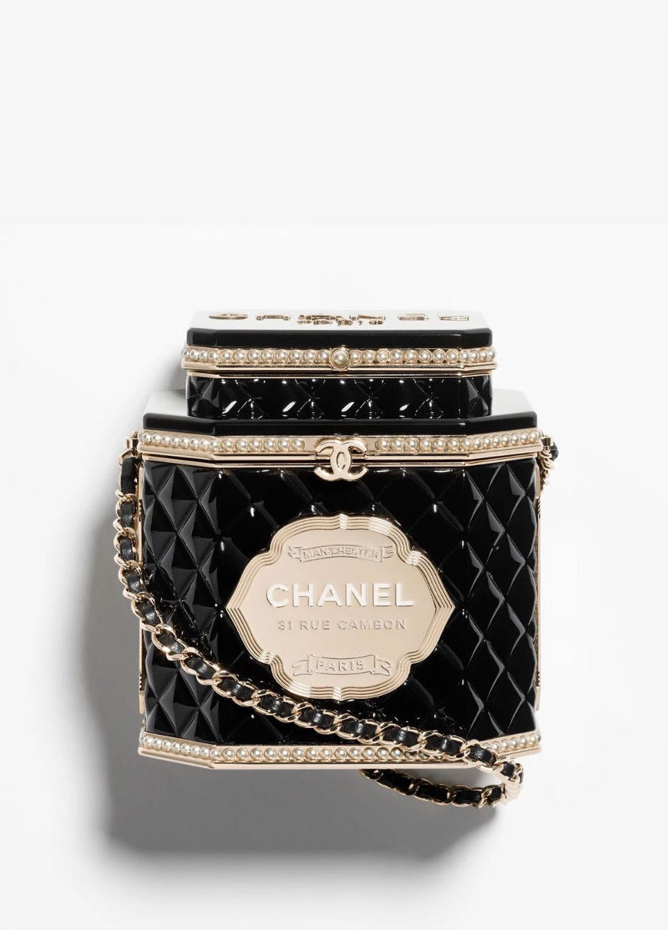 Chanel 2024 Paris Manchester Tea Box Minaudière