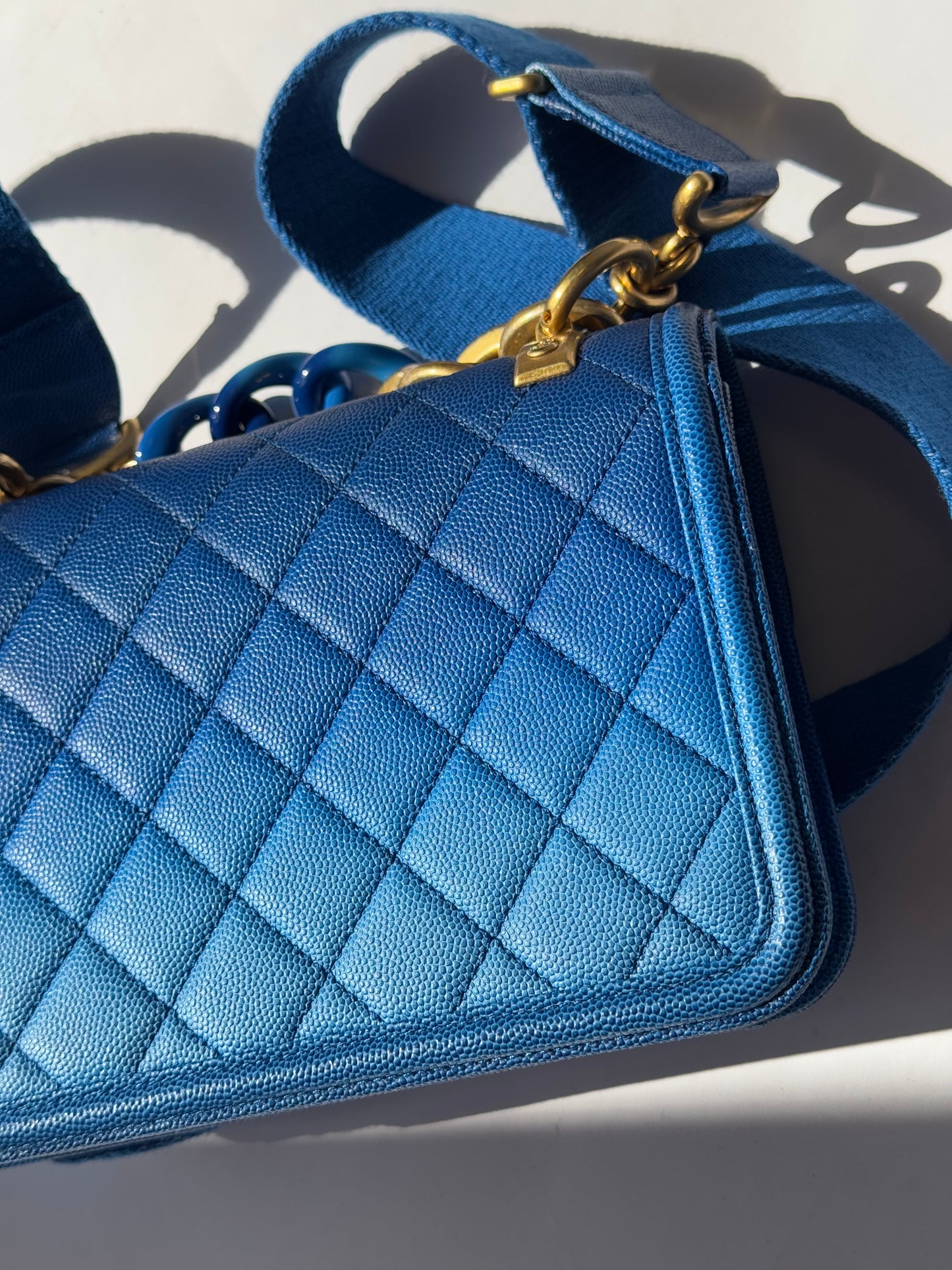 Chanel Sunset By The Sea Small Caviar Flap