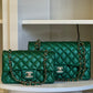 Chanel 18S Emerald Green Caviar Mini Flap Bag