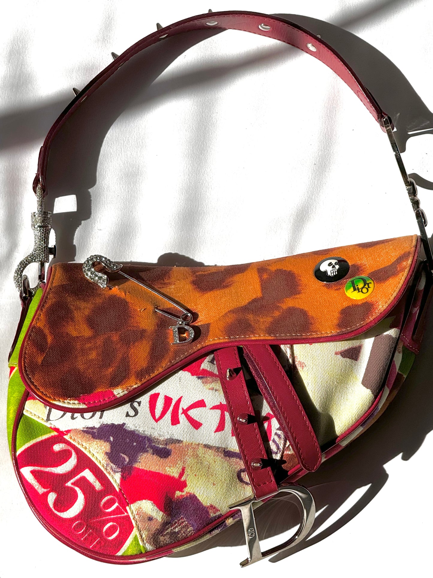 Christian Dior 2003 Limited Edition Victim Saddle Bag