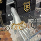 Chanel Vintage Mother of Pearl N°5 Charm Bracelet