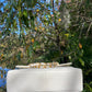 Chanel 1994 Vintage White Caviar Flap Bag 24K GHW