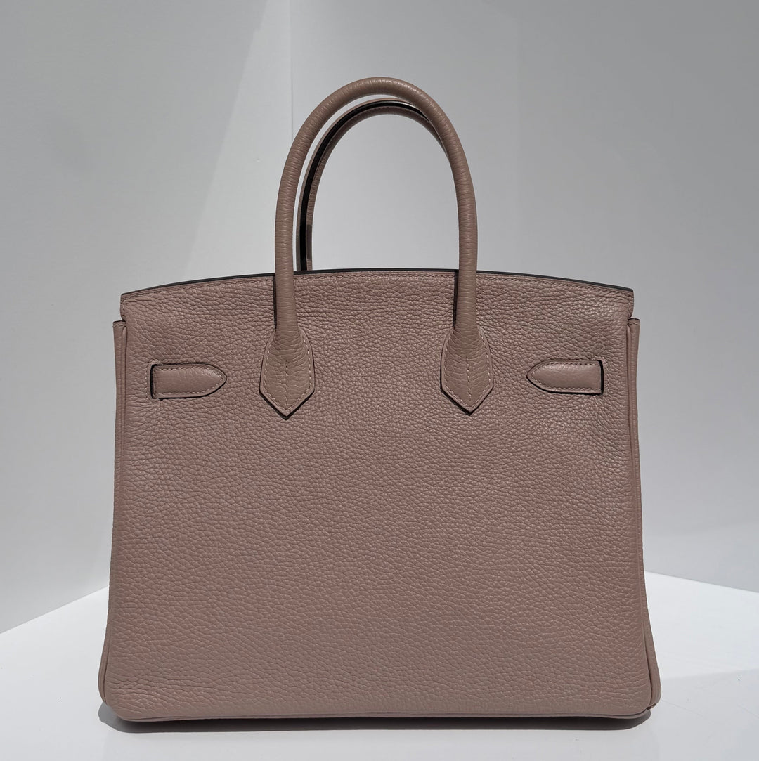 Hermès Birkin 30 Glycine Togo Gold Hardware 2015