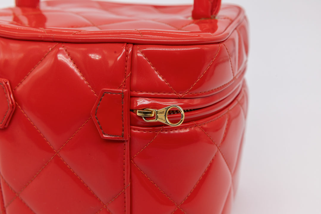 Chanel 1995 Barbie Collection Red Vanity Case