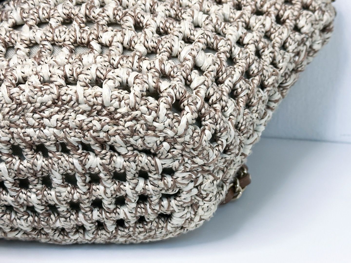 Chanel Small Crochet Shopping Tote