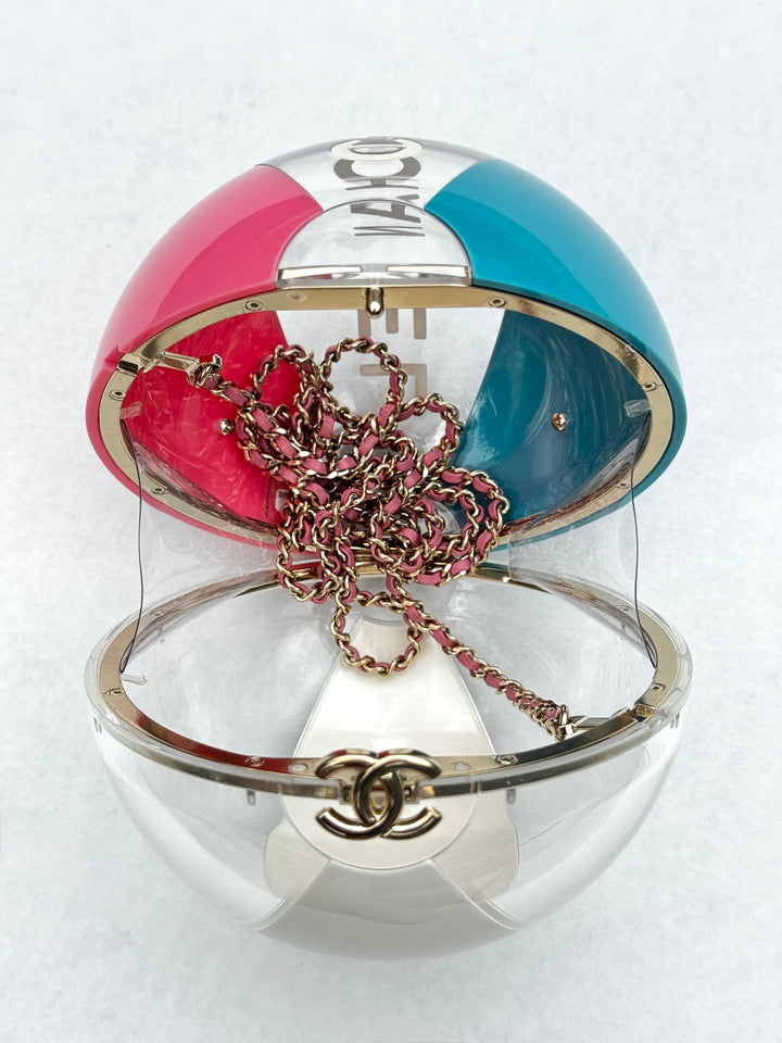 Chanel 2019 Multicolor Coco Beach Ball Minaudière