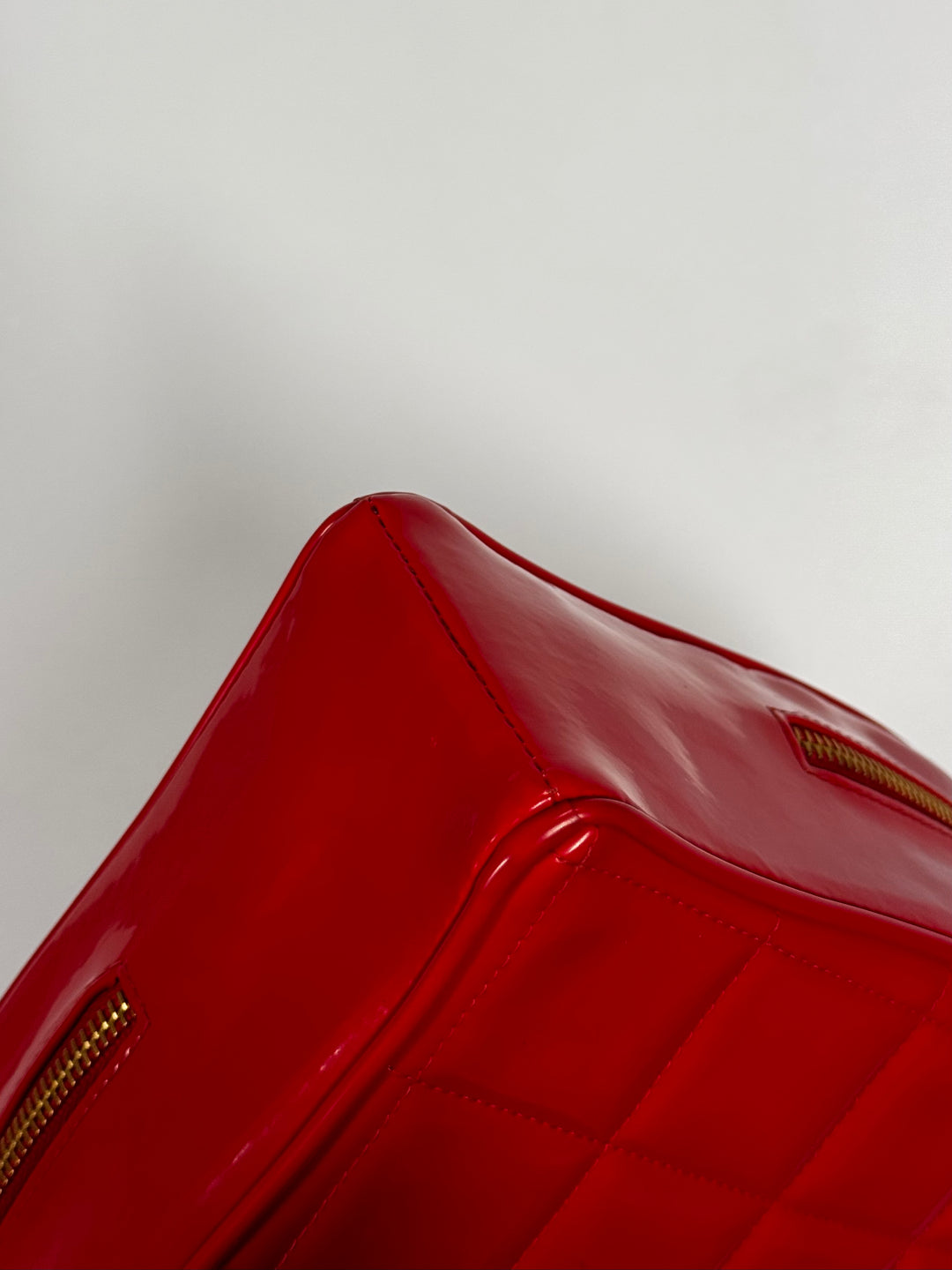 Chanel 1995 CC Barbie Red Heart Vanity Bag