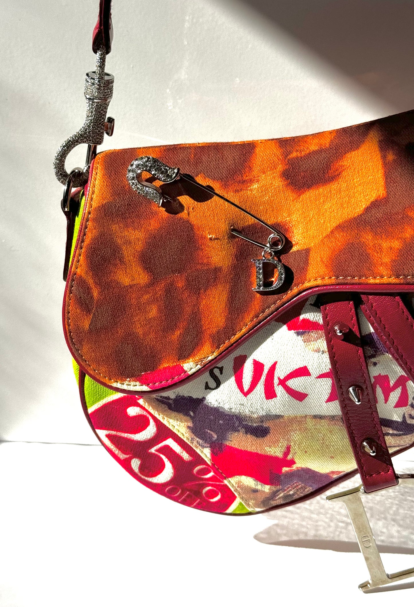 Christian Dior 2003 Limited Edition Victim Saddle Bag