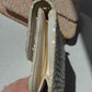 Chanel 1992 Medium Iridescent Sequin Flap Bag