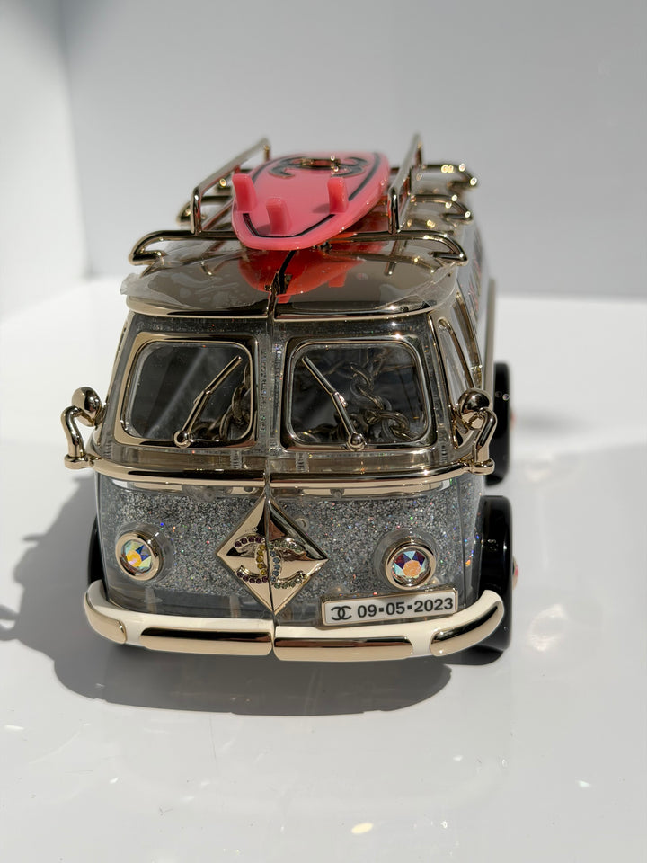 Chanel Hollywood Caravan Minaudière Multicolor Light Gold Hardware 2024