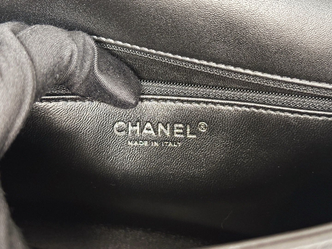 Chanel Supermarket Comic Maxi Shearling Flap Bag