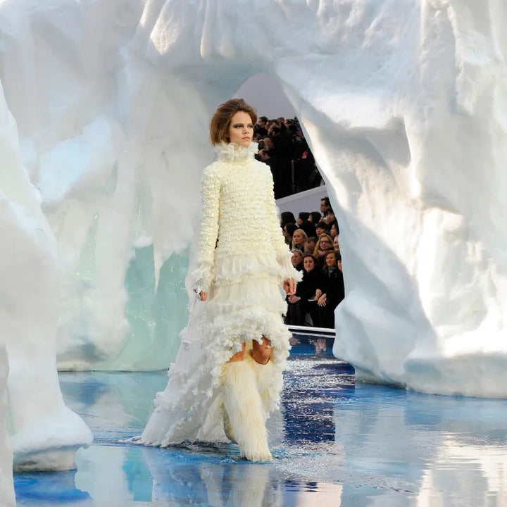 Chanel RARE Runway Acrylic Crystal CC Ice Cube Minaudiere