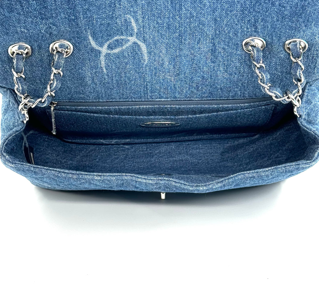 Chanel Jumbo Denim CC Flap Bag