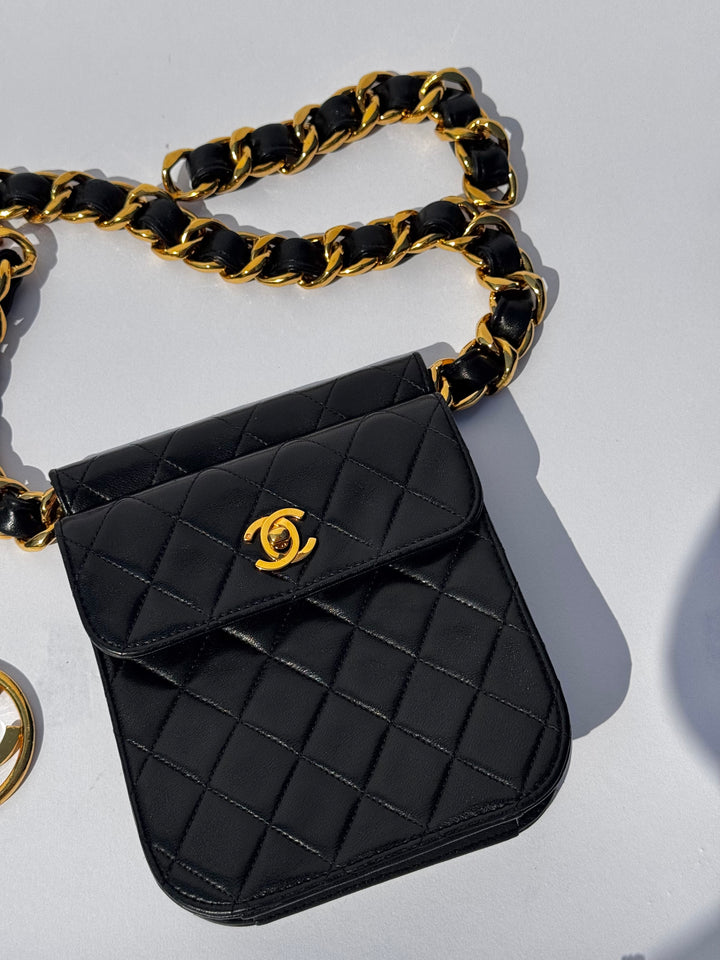 Chanel 1994 Runway CC Belt Bag