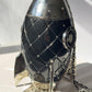 Chanel Limited Edition Black Lucite and Crystal Rocket Ship